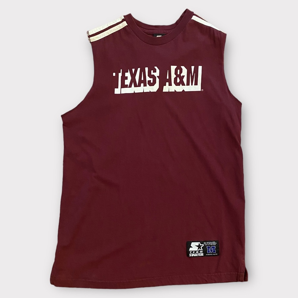 Vintage STARTER Texas A&M Tank in Size Medium